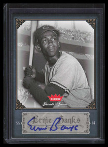 2006 Greats of the Game Autographs 34 Ernie Banks Auto