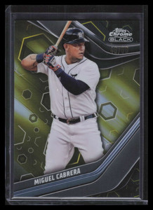 2023 Topps Chrome Black Gold Refractor 13 Miguel Cabrera 48/50