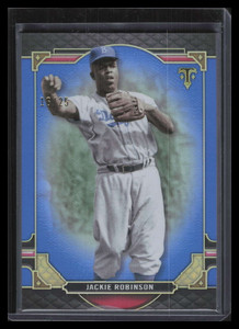 2022 Topps Triple Threads Sapphire 56 Jackie Robinson 16/25