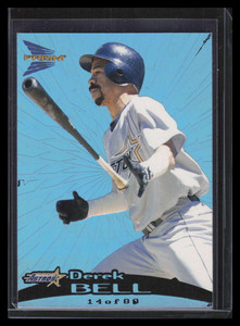 1999 Pacific Prism Holographic Blue 67 Derek Bell 14/80