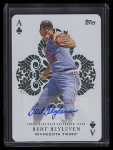 2023 Topps All Aces Autographs aa59 Bert Blyleven Auto 3/25