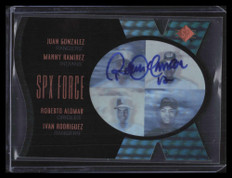 1997 SP SPx Force Autographs 8 Roberto Alomar Auto 52/100