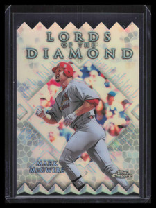 1999 Topps Chrome Lords of the Diamond Refractor ld5 Mark McGwire 132045