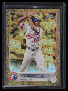 2022 Topps Gilded Chrome Gold Mini-Diamond Refractor Vladimir Guerrero 47/50