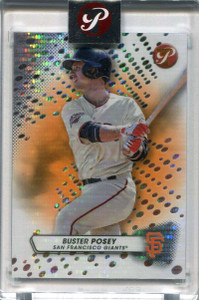 2023 Topps Pristine Orange Pristine Refractor 62 Buster Posey 20/25