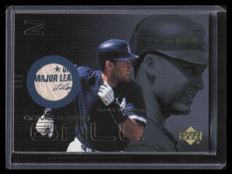 2000 Upper Deck Gold Reserve Game Ball BDJ Derek Jeter Ball