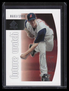 2002 SP Authentic 223 Cliff Lee Rookie 603/1999 Future Watch