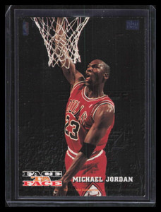 1993-94 Hoops Face to Face 10 Harold Miner Michael Jordan