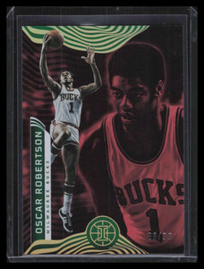 2021-22 Panini Illusions Trophy Collection Red 122 Oscar Robertson 88/99