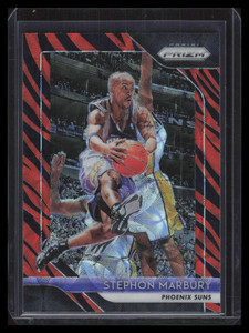 2018-19 Panini Prizm Prizms Choice Tiger Stripe Refractor 265 Stephon Marbury