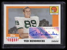2005 Topps All American Autographs ATH Ted Hendricks Auto /44