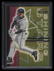 2003 Fleer Mystique Shining Stars Gold 11 Chipper Jones 171/280