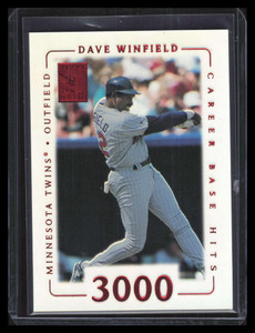 2002 Topps Tribute Lasting Impressions 62 Dave Winfield 70/95