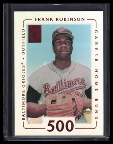2002 Topps Tribute Lasting Impressions 59 Frank Robinson 43/76