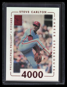 2002 Topps Tribute Lasting Impressions 80 Steve Carlton 75/88