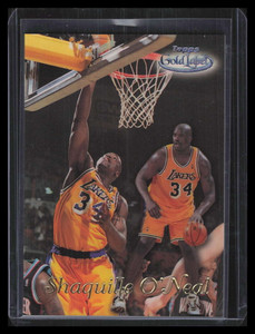 1998-99 Topps Gold Label Black Label gl2 Shaquille O'Neal ID: 148060