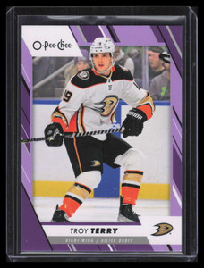 2023-24 O-Pee-Chee Purple 193 Troy Terry 34/49