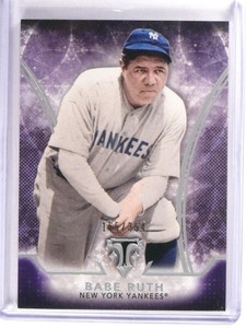 2015 Topps Triple Threads Babe Ruth Amethyst #D165/354 #1