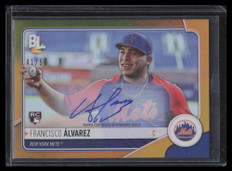2023 Topps Big League Redemption Autographs Gold Francisco Alvarez RC Auto 41/50
