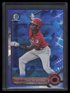 2022 Bowman Chrome Sapphire Prospects bcp224 Elly De La Cruz Rookie 152306
