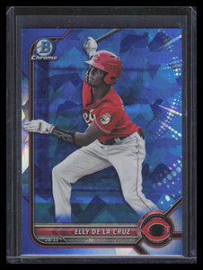 2022 Bowman Chrome Sapphire Prospects bcp224 Elly De La Cruz Rookie 152307