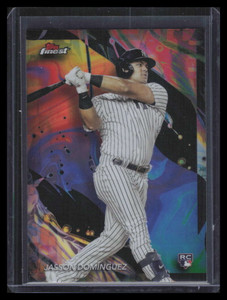 2024 Finest Oil Spill Refractor 168 Jasson Dominguez Rookie Uncommon