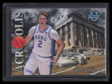2024-25 Bowman Chrome University Acropolis a1 Cooper Flagg Rookie
