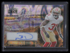 2024 Leaf Metal Signature Series Classic Art Lava Foil Donte Whitner Auto 1/1