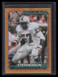 2024 Topps Chrome Gold Wave Refractor 111 Dwight Stephenson 34/50