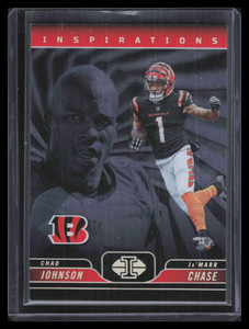 2024 Panini Illusions Inspirations All Pro 14 Chad Johnson Ja'Marr Chase 1/33