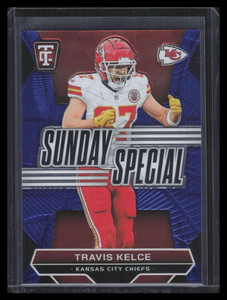 2024 Totally Certified Sunday Special Blue 16 Travis Kelce 105/199