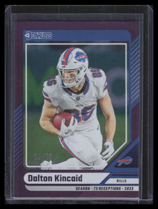 2024 Donruss Season Stat Line 253 Dalton Kincaid 23/73