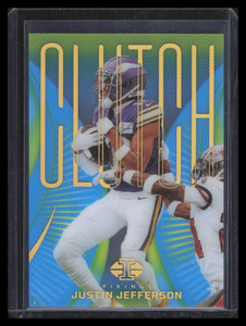2024 Panini Illusions Clutch Light Blue 10 Justin Jefferson 147/299