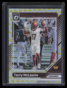 2024 Donruss Optic Flex Refractor 196 Terry McLaurin 36/149