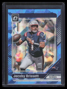 2024 Donruss Optic Ice Refractor 133 Jacoby Brissett 14/15
