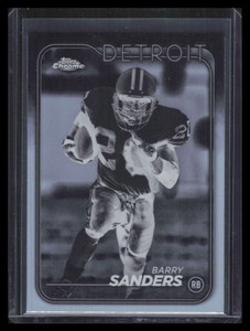 2024 Topps Chrome Negative Refractor 67 Barry Sanders