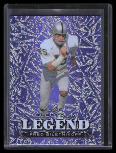 2024 Leaf Electrum Purple Sparkle 43 Fred Biletnikoff 8/10
