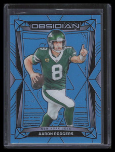 2024 Panini Obsidian Blue 151 Aaron Rodgers 3/25
