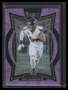 2024 Select Prizm Pink Glitter Refractor 100 Will Anderson Jr. 9/15 Concourse
