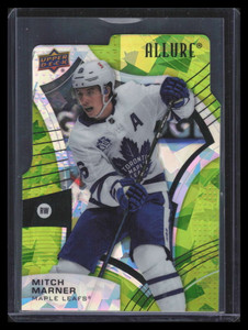 2021-22 Upper Deck Allure Green Rainbow 64 Mitch Marner 23/99