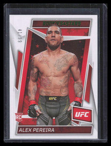 2023 Panini Chronicles UFC Green 181 Alex Pereira Rookies and Stars RC 41/99