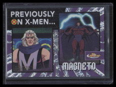 2025 Finest X-Men '97 Previously on X-Men X-Fractor po1 Magneto 130/199