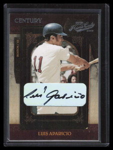 2008 Prime Cuts Signature Century 58 Luis Aparicio Auto 2/16