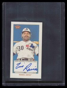 2022 Topps 206 Autographs Tim Raines Auto