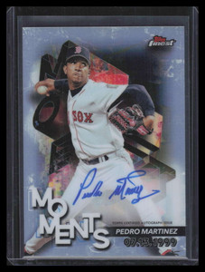 2024 Finest Moments Autographs FMAPM Pedro Martinez Auto
