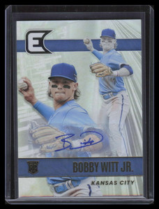 2022 Panini Chronicles Essentials Autographs 14 Bobby Witt Jr Rookie Auto 157049