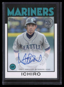 2021 Topps '86 Topps Autographs 86ai Ichiro Suzuki Auto