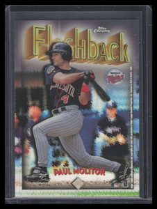 1998 Topps Chrome Flashback Refractor fb3 Paul Molitor