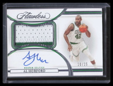2021-22 Panini Flawless Horizontal Autographs 39 Al Horford Patch Auto 20/25