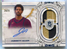 2023-24 Topps Royalty Regalia Signature Blue Jarrett Allen Dual Patch Auto 24/25